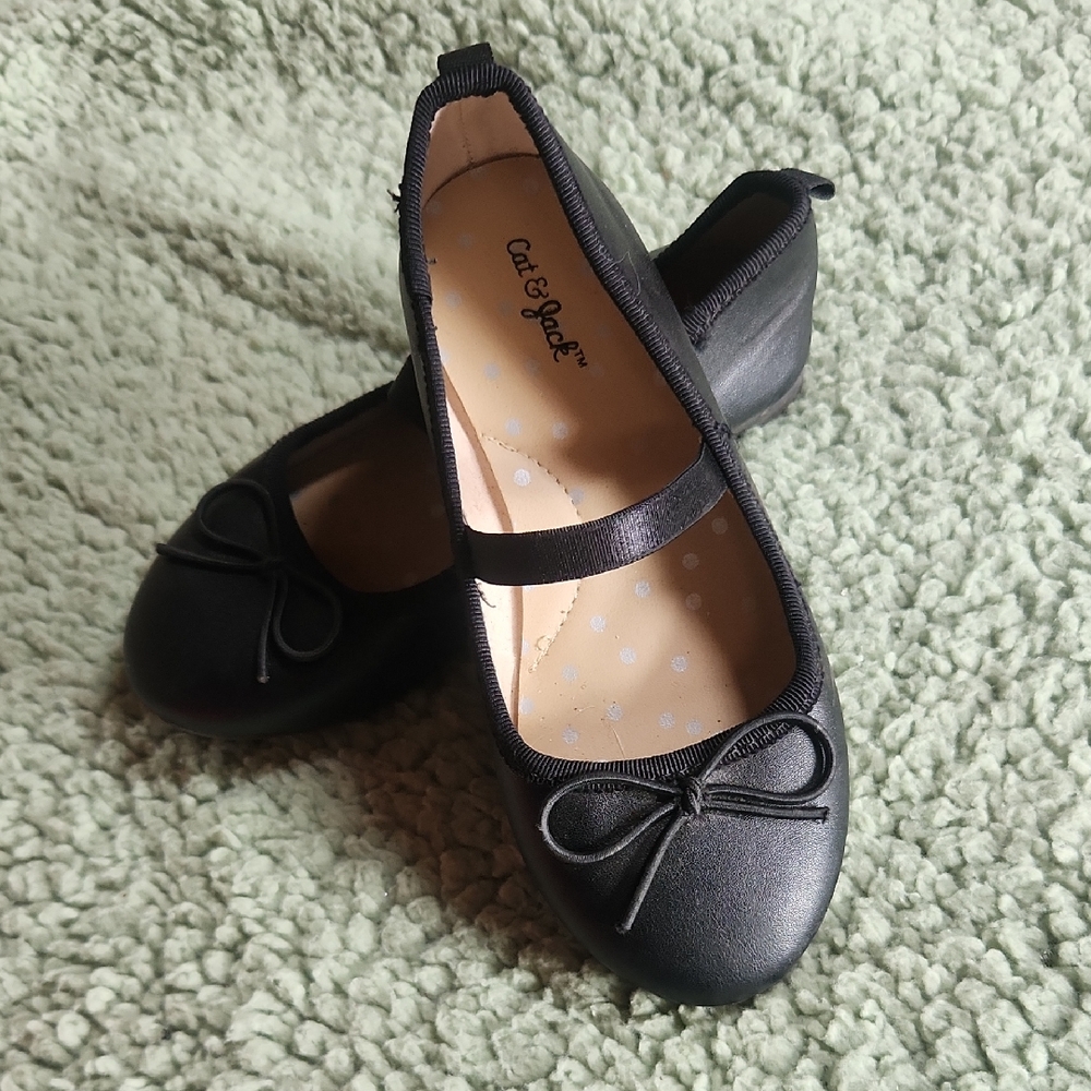 Cat & Jack Black Dress Shoes for Kids